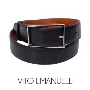 Vito Emanuele Brown Leather Lady's Belt